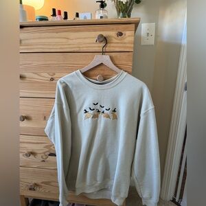 Spooky sweater Gildan Dino chicken nugget Halloween